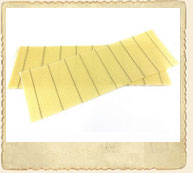 5 5/8” Medium Beeswax Wired Foundation with Hooks, 10 Pack 5 5/8” Medium Beeswax Wired Foundation with Hooks, 10 Pack