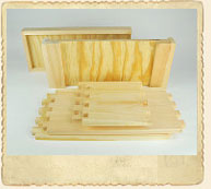 5-Frame Nucleus Hive, Unassembled with Cover & Bottom Board 5-Frame Nucleus Hive, Unassembled with Cover & Bottom Board