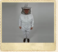 Adult Cotton Bee Suit - 4X-Large - Click Image to Close
