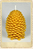 Decorative Candle - Large Pine Cone